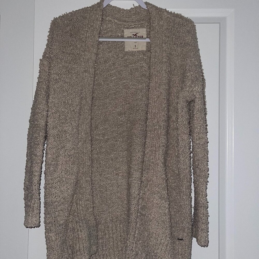 Hollister Tan/Beige Cardigan